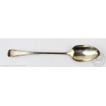 A George III silver Old English basting spoon, Richard Rutland London 1812, monogrammed 'CMG', 30.