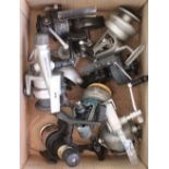 Eight coarse fishing reels, including Allcock,