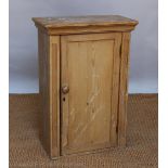 A 19th century style pine spice cabinet,