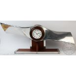 A novelty propeller time piece,