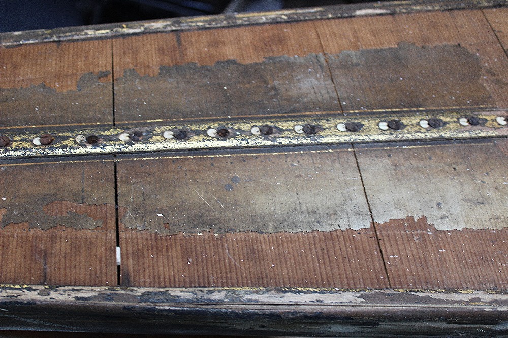 An early 19th century gilt wood and gesso harp by Sebastian Erard, in need of complete restoration, - Image 7 of 16