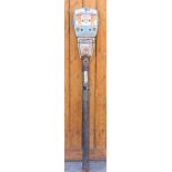 A vintage parking meter, believed to be from the Wolverhampton area, No A.