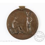 A regimental medallion for the 26th Foot Cameronian Regt,