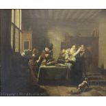 Jan Josef Horemans the Younger (Flemish 1715-1790), Oil on canvas, The Consultation,