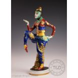 A Rosenthal Korean dancer designed by Constantine Holzer Defanti (1881-1951),