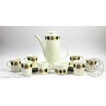 A J & G Meakin Applewood pattern fifteen piece coffee service,