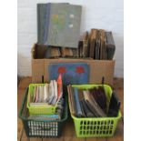 A selection of postcards and postcard albums (Qty)
