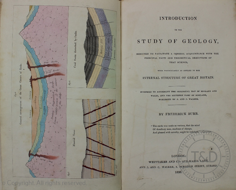 J&C WALKER, A GEOLOGICAL MAP OF ENGLAND AND WALES, - Image 2 of 5