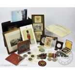 A collection of Edwardian and later military and civil ephemera,