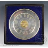 The Queens Silver Jubilee 1952-1977 'The College of Arms' silver tray, limited edtion No.