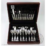 An Arthur Price canteen of Kings pattern cutlery, place setting for six,