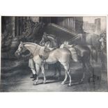 C.M.K - English School 19th century, Pencil drawing