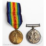 A WWI medal pair to '138497 2.A.M J.