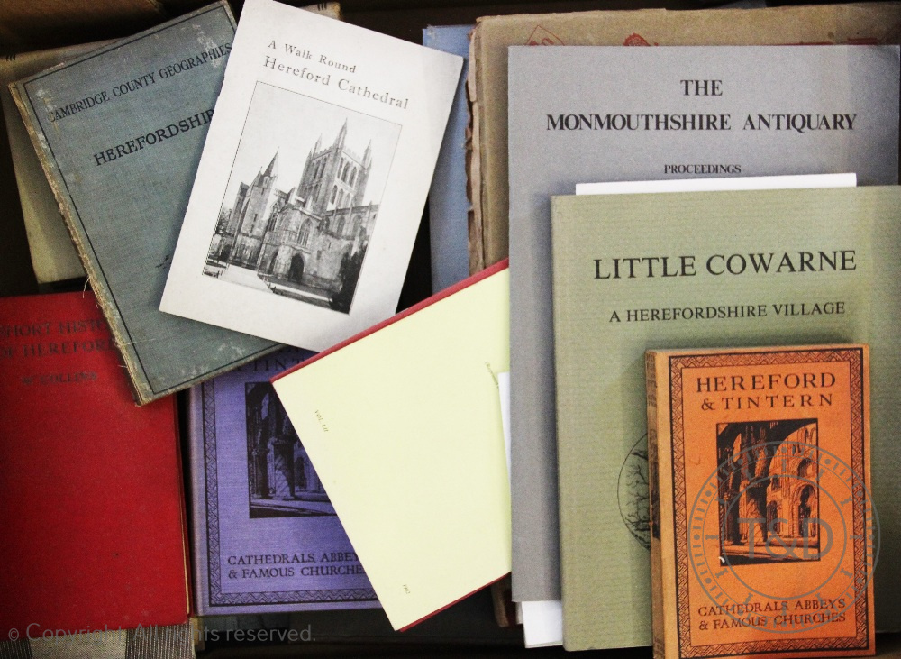 A collection of books on Shropshire and Herefordshire (Qty)