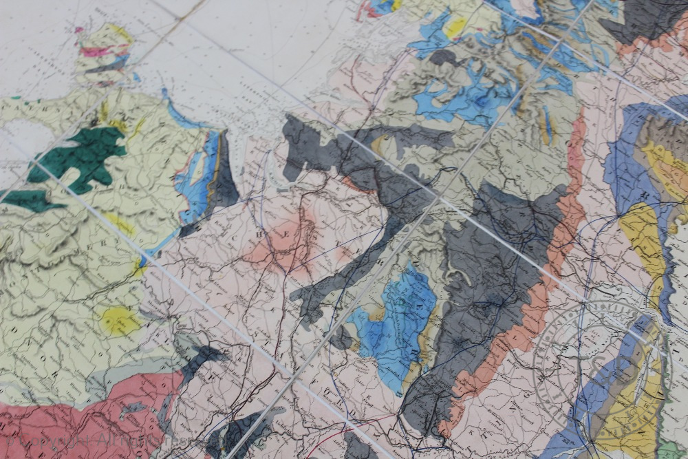 J&C WALKER, A GEOLOGICAL MAP OF ENGLAND AND WALES, - Image 4 of 5