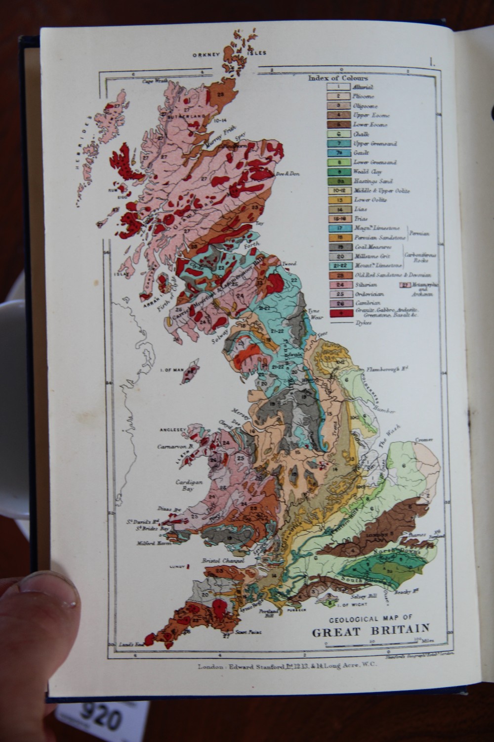 WOODWARD (H), STANFORD'S GEOLOGICAL ATLAS OF GREAT BRITAIN AND IRELAND, 4th edition, - Image 7 of 9