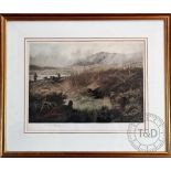 Archibald Thorburn (1860-1935), Coloured print, Grouse shooting, Signed in pencil, 31cm x 41cm,