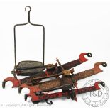 A collection of 19th century and later balance scales, to include; and Avery, Day & Millward,