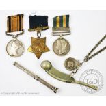 A trio medal group to Royal Marine George H Holmes,