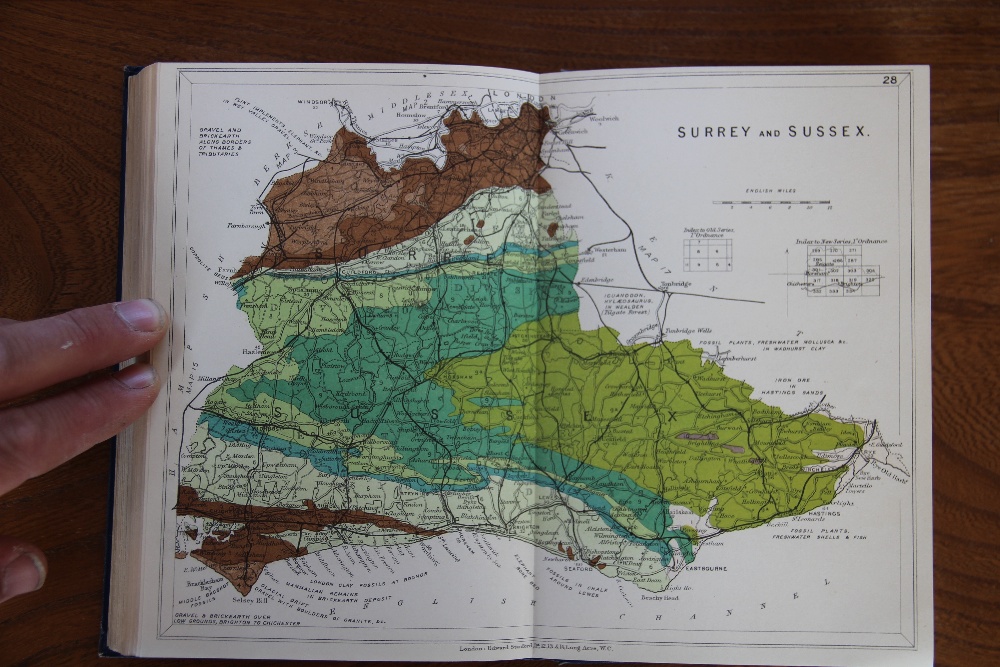 WOODWARD (H), STANFORD'S GEOLOGICAL ATLAS OF GREAT BRITAIN AND IRELAND, 4th edition, - Image 9 of 9