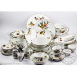 A quantity of Royal Worcester Evesham pattern dining wares, to include; six dinner plates,
