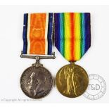 A World War I pair to Lt Col Sir H Webb Bt, comprising BWM and VM (VM re-named)