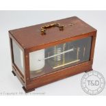 An Early 20th century mahogany barograph by Wilson Warden & Co, No 2800/36,