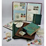 A selection of Victorian and later British and World stamps, in a Royal Mail stamp album,