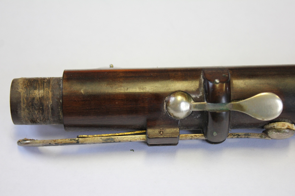 A 19th century rosewood flute by J Wallis, 135 Euston Road, with plated fittings, - Image 17 of 31