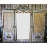 A French Louis XVI style wardrobe,