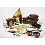 A collection of 19th century and later scientific items etc,