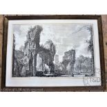 After Giovanni Battista Piranesi, Two engravings - 18th century?,