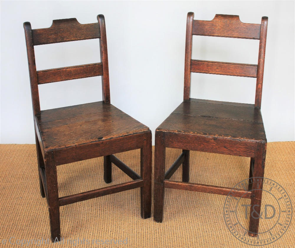 A George III mahogany occasional table, with circular top, on a turned column and tripod base, - Image 2 of 2