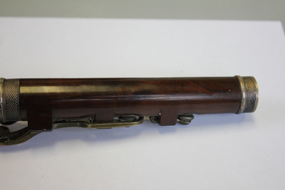 A 19th century rosewood flute by J Wallis, 135 Euston Road, with plated fittings, - Image 13 of 31