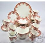 A J Goodwin, Stoddart and Co, Foley China 'Chester' pattern tea service,