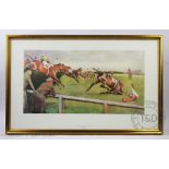 After Cecil Aldin, Set of four Grand National prints, Chelsea Green prints,