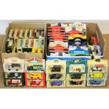 A collection of 170 die cast model vehicles, mostly Lledo, various trade names,