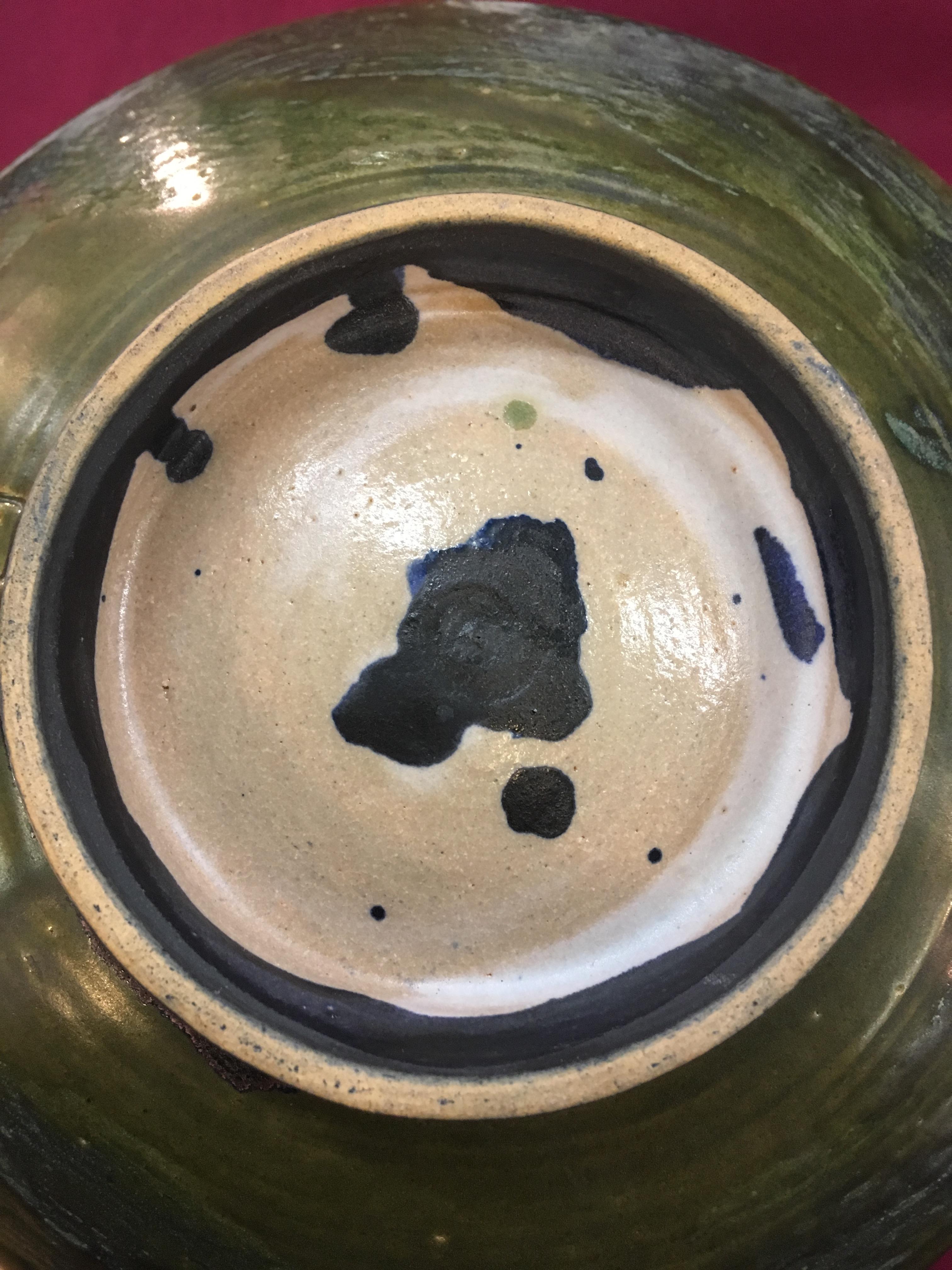 A 20th century studio pottery bowl, - Image 3 of 5