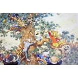 After John Harrold, Six limited edition Rupert The Bear prints,