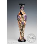 A Moorcroft limited edition Autumn Sunset vase, designed by Rachel Bishop, No.