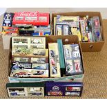 A collection of die cast model vehicles, various makers and trade names,