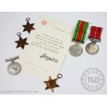 A World War II medal group to Corporal Thomas W Langford,
