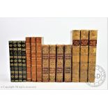 CLEISHBOTHAM (J), TALES OF MY LANDLORD, 4 vols, 3/4 leather with marbled boards, Paris,