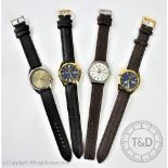 A Seiko 5 Automatic within eliptical Seiko case and outer sleeve,