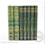HULME (F), FAMILIAR WILD FLOWERS, five vols, with colour plates, green cloth,