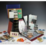A collection of GB, Commonwealth and European stamps, mounted and loose, Queen Victoria and later,