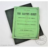 DIXON (F), THE GEOLOGY OF SUSSEX, plates only, 40 plates - two hand coloured, green cloth, London,