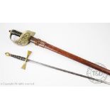 A George V officers sword,