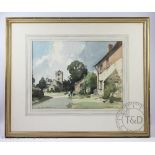 Stanley Orchart (1920-2005), Watercolour, Quintin - Northants, Signed and dated 1972,