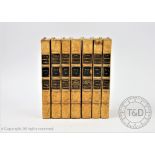 BYRON (LORD), THE WORKS OF LORD BYRON, seven vols, full tan calf with gilt detailing, London,